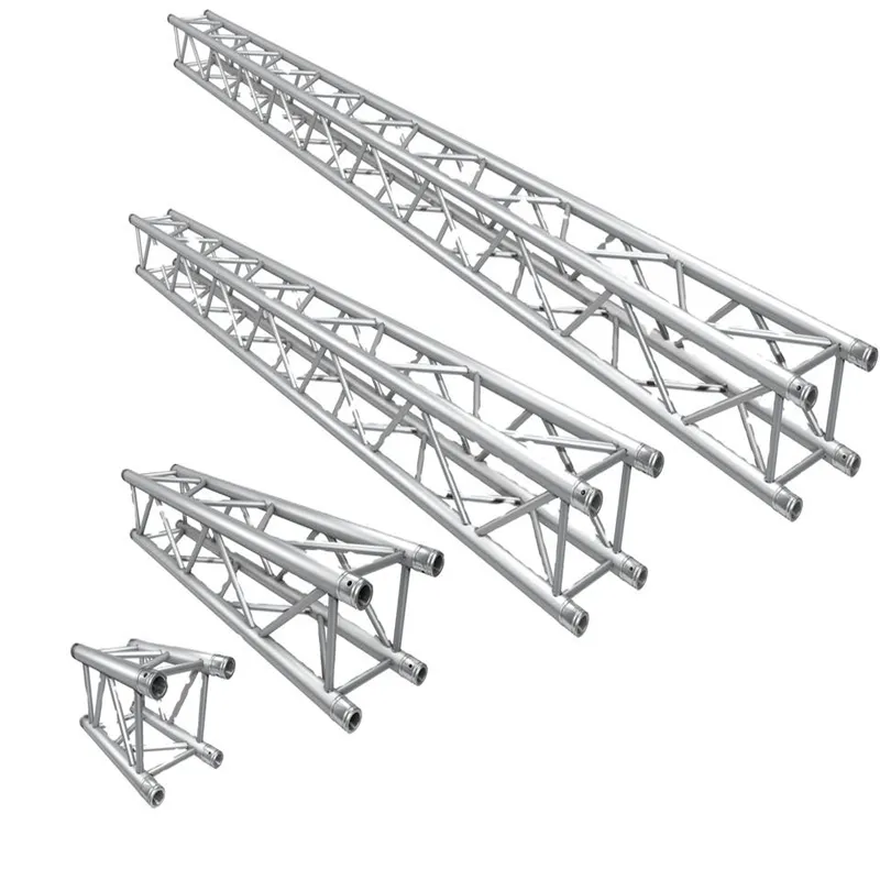 Jualan Panas Luaran Aluminium Square Lighting Truss Stand Dengan Truss Lifting System Peringkat Konsert Untuk Pertunjukan Acara