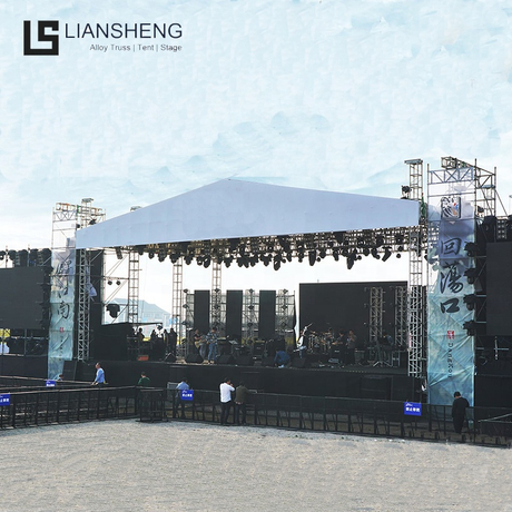 Bingkai Selak Aloi Aluminium untuk Pertunjukan Cahaya Konsert Luaran