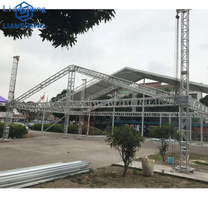 Konsert Luaran Aluminium Kekuda Acara Mudah Alih Paparan Portable Concert Stage Platform Untuk Dijual