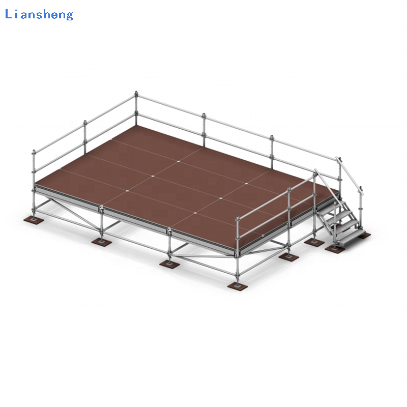 Bekalan Terus Kilang Luaran Aluminium Truss Stand Lighting Trusses DJ Pentas Acara Platform