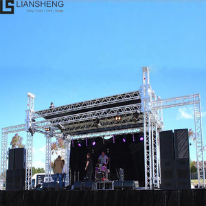 Jualan Panas Luaran Pentas Konsert Aluminium Dj Truss Display Lifting System Mudah Memasang Kekuda