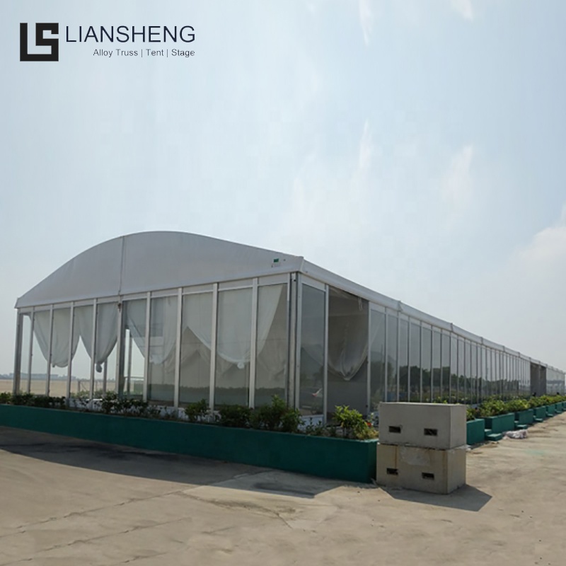 [Siri Sky Dome] 30×70m Khemah Pameran Lebih Besar — ​​2100㎡ Ruang Seni Tanpa Lajur, Mentakrifkan Semula Kemungkinan Seni Bina Pameran Tanpa Had