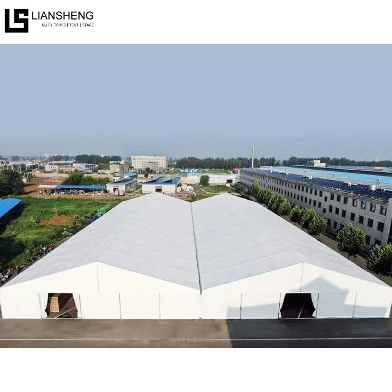 Marquee Perkahwinan PVC Aluminium 500 Orang