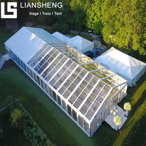 Khemah Perkahwinan Telus Panoramik 30m×60m | Under The Dome, Love And Starlight Wujud Bersama—— 1800㎡ Ruang Seni Tanpa Lajur, Mencipta Perkahwinan Peringkat Dewan yang Tidak Dapat Dilupakan Sepanjang Hayat