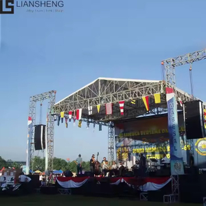 Penyesuaian Sokongan Saiz Sistem Kekuda Kekuda Aluminium Aloi Beban Tinggi Untuk Konsert Muzik