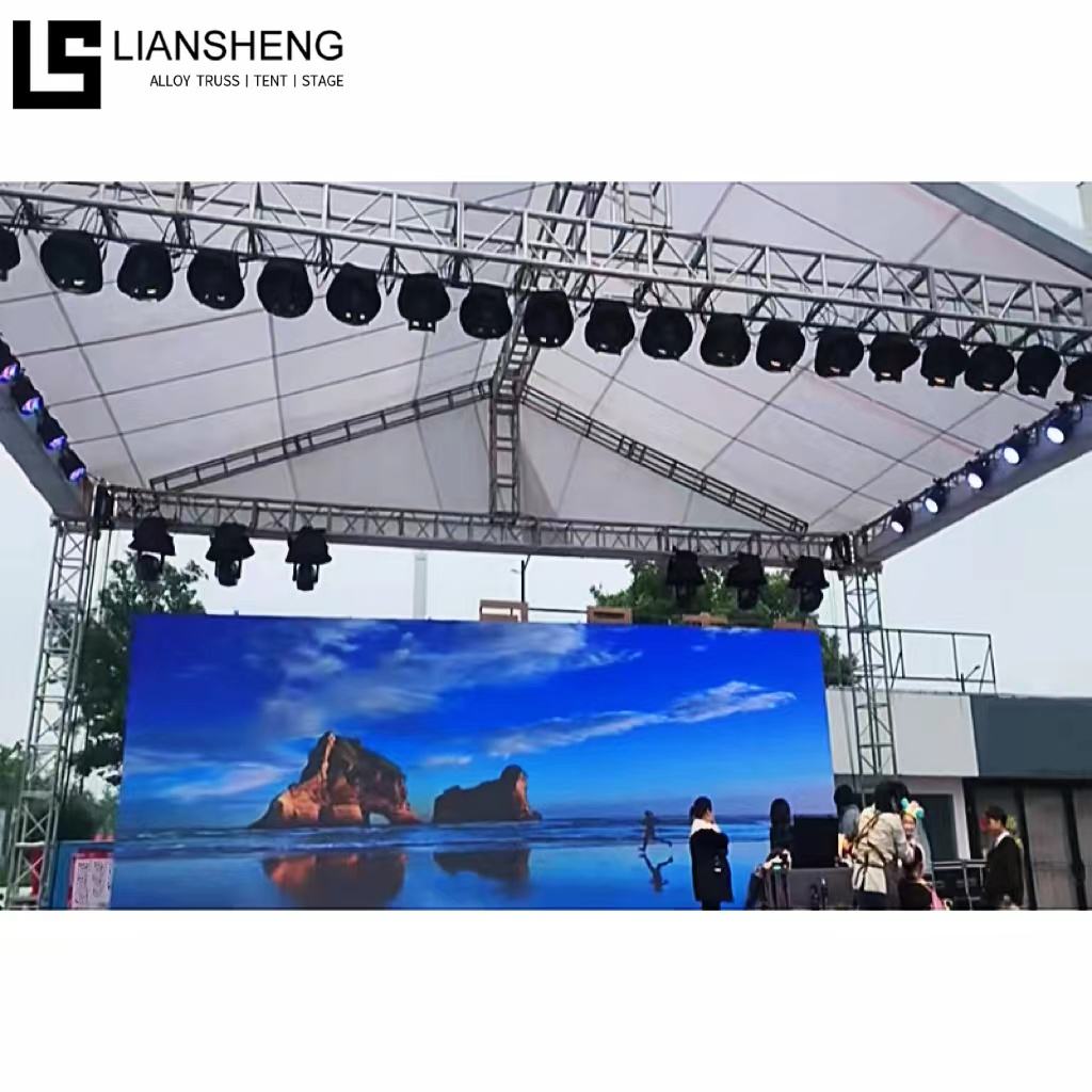 Jualan Panas Aluminium Spigot Truss Stage Lighting Live Show Stage Truss Display untuk Jualan