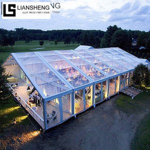 Pembuat Khemah Perkahwinan Rangka Aluminium Lutsinar Besar Pembekal Khemah Acara Pesta Mewah