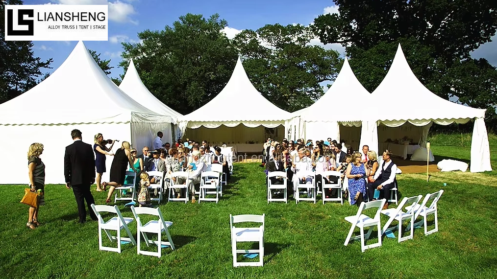 White Outdoor Portable Canopy Gazebo Beach Shade Camping Garden Khemah Pogada 6x6m