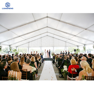 Harga Kilang Tersuai Khemah Aluminium Parti Perkahwinan Kalis Air untuk 200 Orang 500 Orang Khemah Marquee Besar