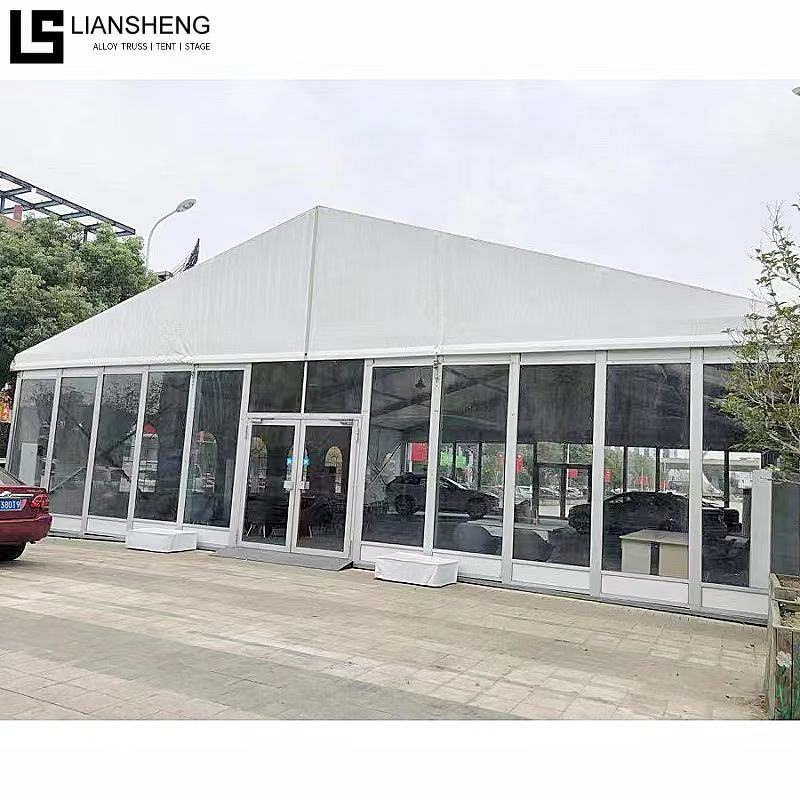 Harga Borong Kilang Khemah Pameran Luaran Struktur Aloi Aluminium Khemah Tersuai Khemah Marquee Dinding Kaca
