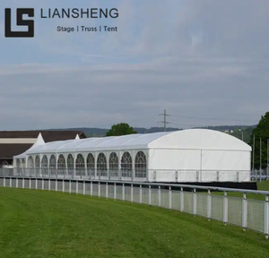 Khemah Penyimpanan Aluminium Berkualiti Tinggi Tempat Perlindungan Gudang Industri Penyediaan Pantas