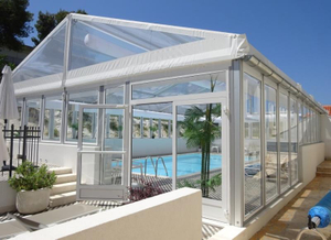 Top Quality Aluminium Frame Glass Party Wedding Party Dan Event Khemah Untuk Jualan