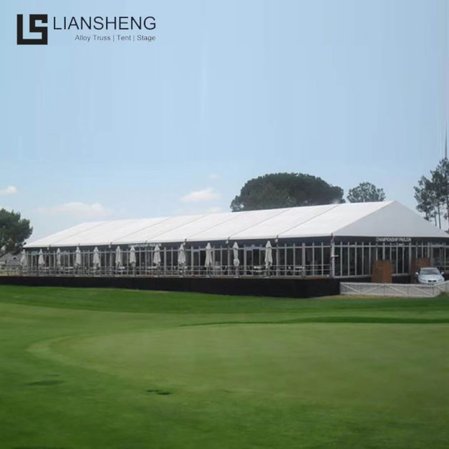 Khemah Sukan Rangka Aluminium 20mx30m Liansheng Untuk khemah gelanggang Padel 