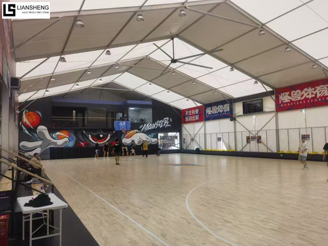 Khemah Sukan Poligon Aloi Aluminium untuk Acara Berskala Besar, Stadium, Kolam Renang dan Pertandingan