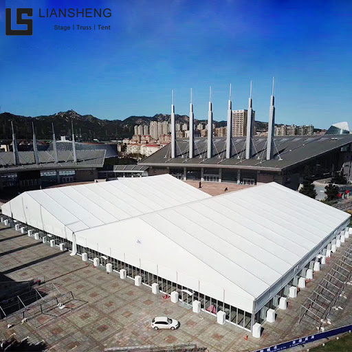 [Siri Sky Dome] 30×70m Khemah Pameran Lebih Besar — ​​2100㎡ Ruang Seni Tanpa Lajur, Mentakrifkan Semula Kemungkinan Seni Bina Pameran Tanpa Had