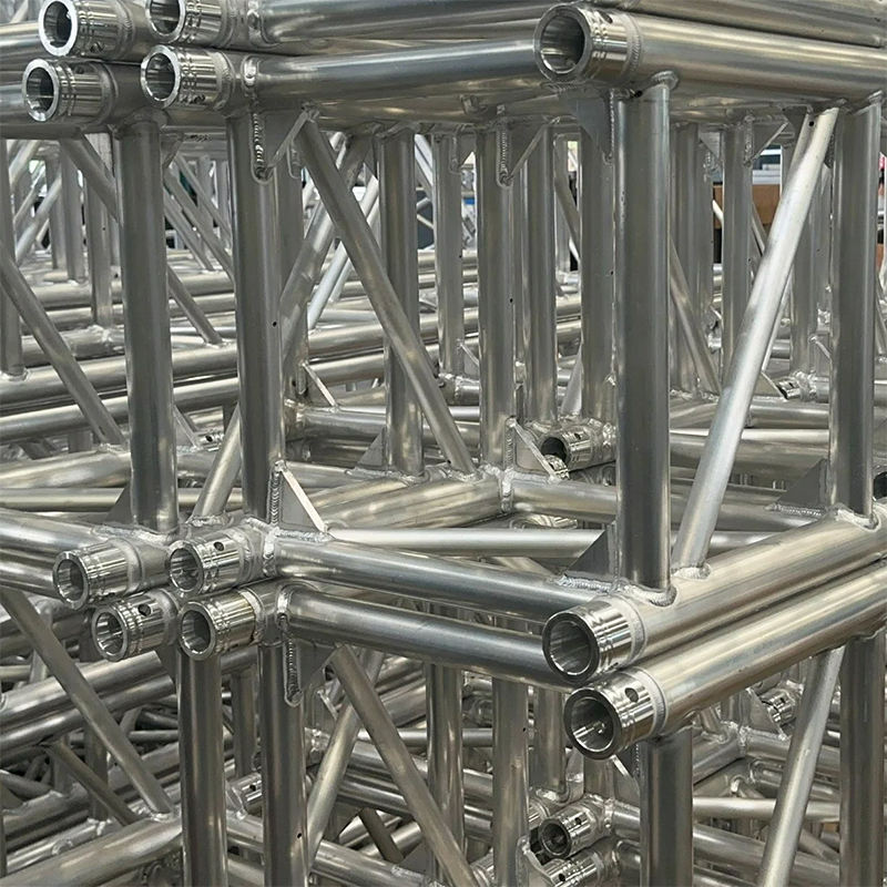 Konsert Pertunjukan Luaran Aluminium Stage Truss 20 X 20 Stand Alone Frame Structure Platform Concert Truss