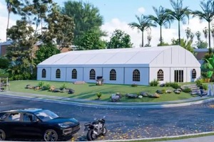 Seberapa Besar Khemah yang Saya Perlukan untuk Perkahwinan Luar?