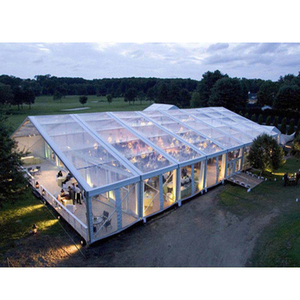 Khemah Aktiviti Perkahwinan Romantik Berkualiti Tinggi Khemah Marquee Luaran Kalis Angin Lutsinar untuk Dijual