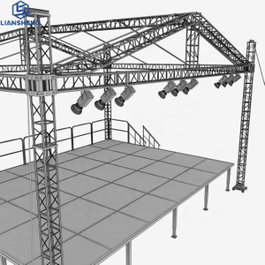 Sistem Platform Peringkat Acara Prestasi Kekuda Pencahayaan Aluminium Kuat Alumunium Kuat