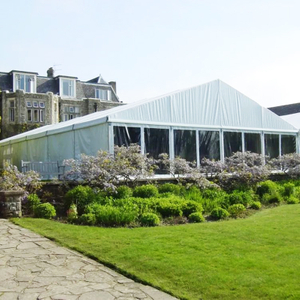 Bingkai Aluminium Berkualiti Terbaik 300 tempat duduk Khemah Acara Majlis Perkahwinan Telus 