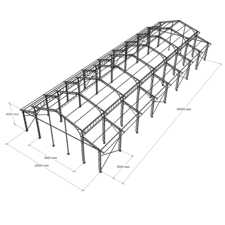 15X40m Marquee Perkahwinan Besar 300 Tempat Duduk Khemah Parti Lutsinar Khemah Acara Atrium Bingkai Hitam untuk Acara Luar