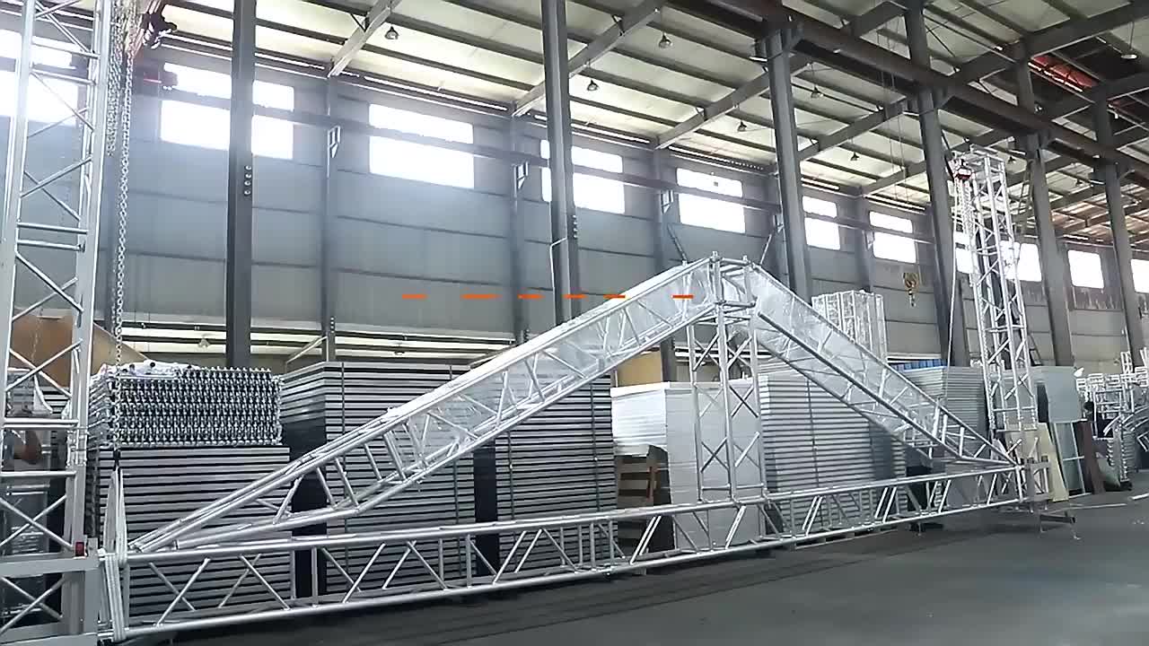 Sistem Kekuda Peringkat Aluminium Luaran Berkualiti Tinggi untuk Paparan Pembesar Suara