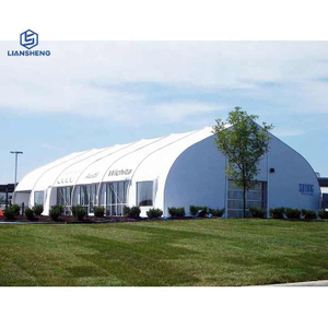 Khemah Pertunjukan Dagangan Ekspo Reka Bentuk Tersuai Besar Khemah Acara Pameran Rangka Aluminium Luaran