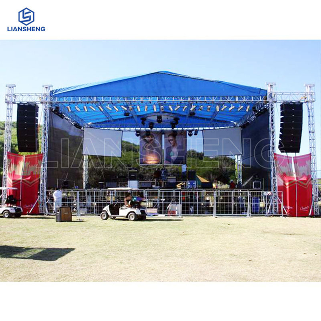 Jualan Panas Aluminium Spigot Truss Stage Lighting Live Show Stage Truss Display untuk Jualan