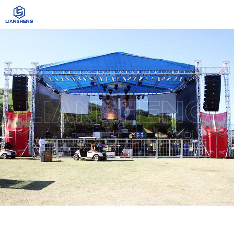 Jualan Panas Aluminium Spigot Truss Stage Lighting Live Show Stage Truss Display untuk Jualan