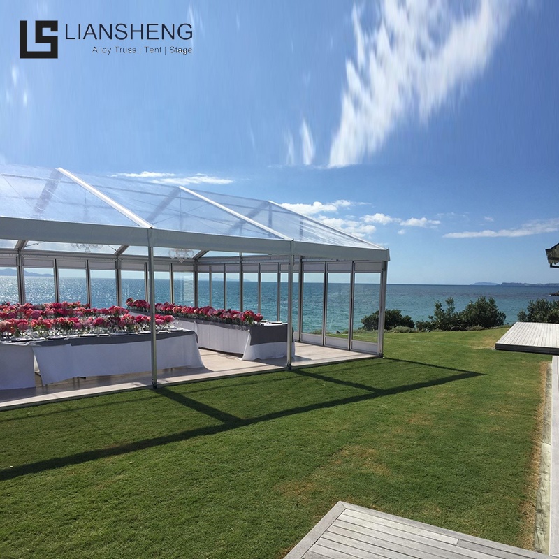 Khemah Gereja Bingkai Aluminium Besar untuk Acara Khemah Marquee Luaran 15x30m