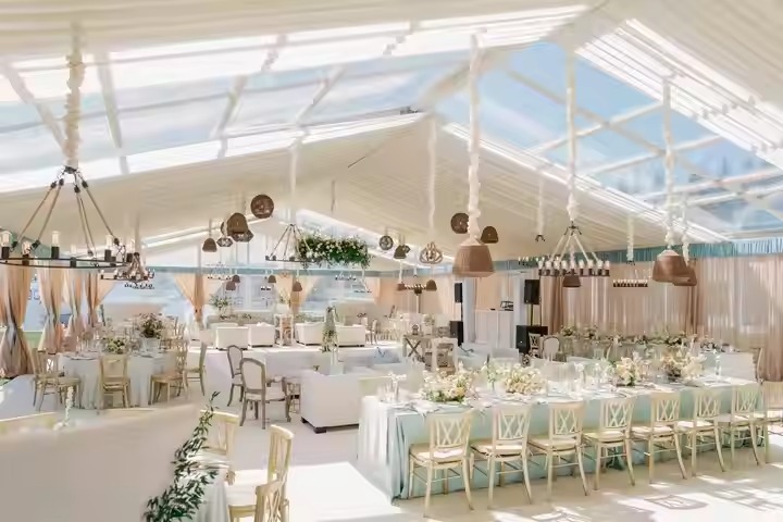 Khemah Marquee Perkahwinan Khemah Parti Jelas Telus untuk Dijual