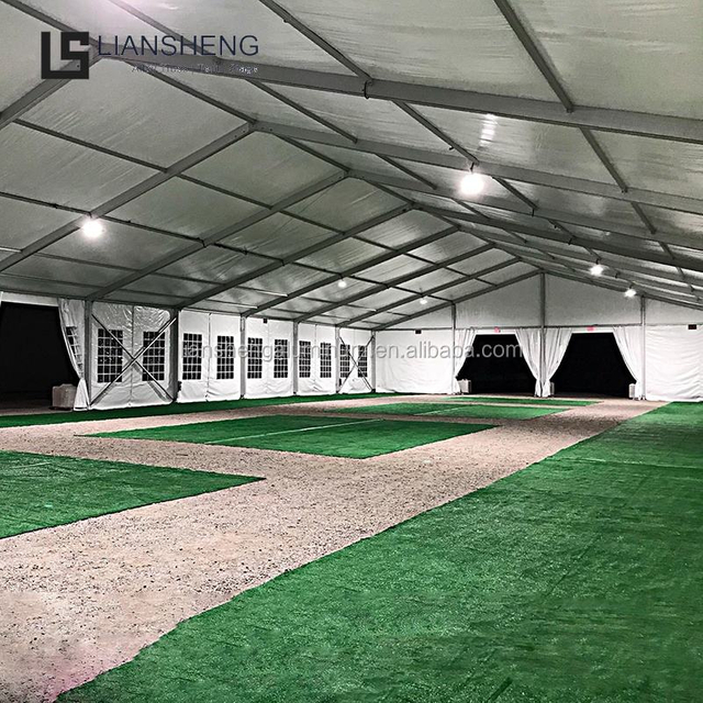  Khemah Gudang Struktur Aluminium Luaran Pengeluar Khemah Penyimpanan Industri Kalis Air Besar Untuk Dijual