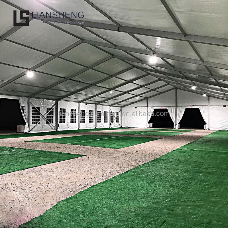 Khemah Aluminium Modular 20x50m Tugas Berat Kalis Air Tahan Lama untuk Struktur Gudang