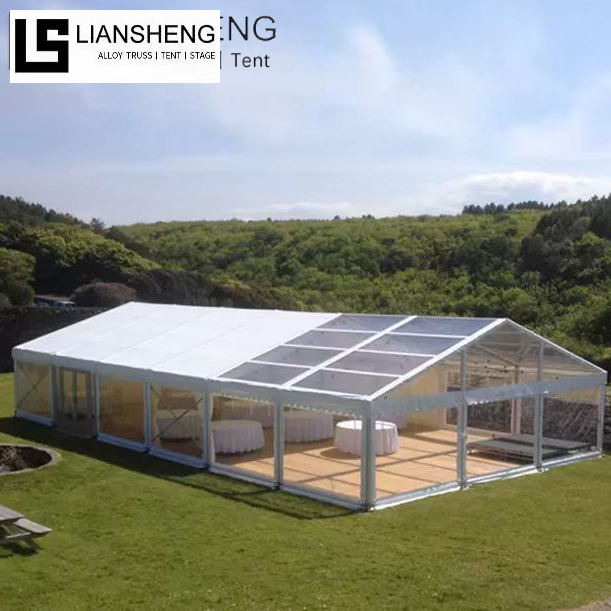 Pembuat Khemah Perkahwinan Rangka Aluminium Lutsinar Besar Pembekal Khemah Acara Pesta Mewah