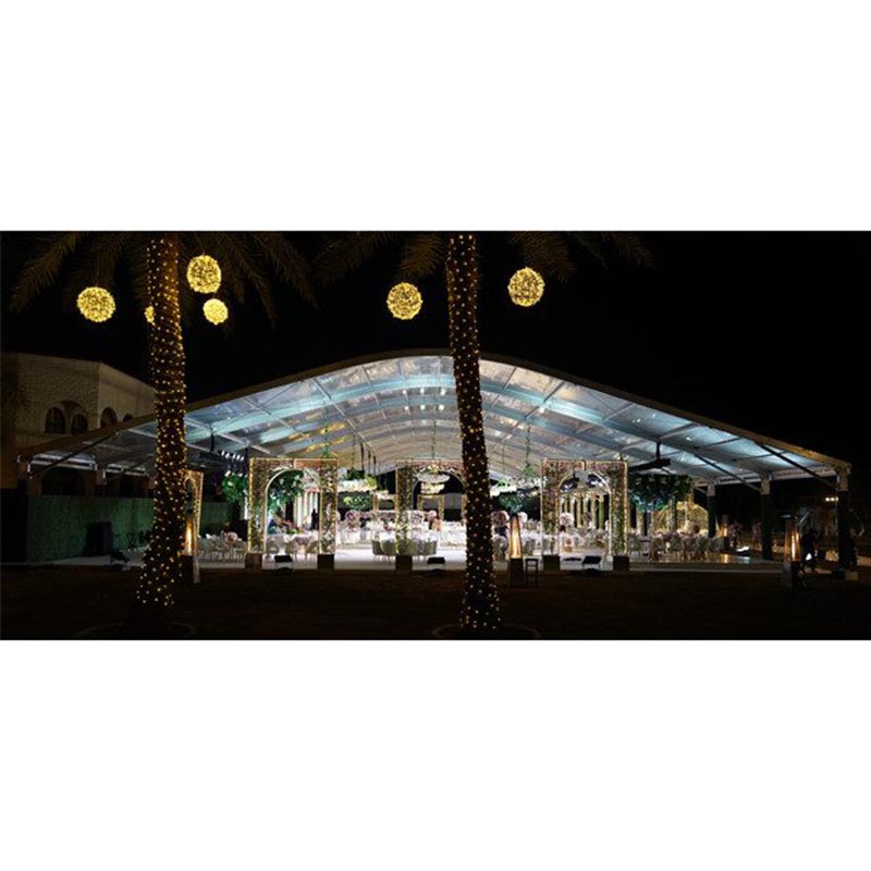 Khemah Perkahwinan Marquee Kalis Air Mewah 20mx30m