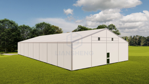 Khemah Sukan Bingkai Aluminium Liansheng 20mx30m Untuk Khemah Bola Keranjang Untuk Khemah Tenis 