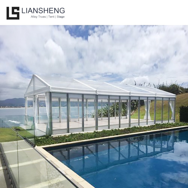 Khemah Gereja Bingkai Aluminium Besar untuk Acara Khemah Marquee Luaran 15x30m