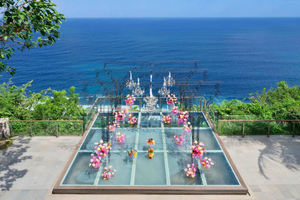 Peringkat Perkahwinan Aluminium Kaca Mudah Alih Lipat