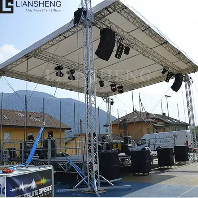 Pembekal Kekuda Peringkat Konsert Aluminium Aloi Sistem Rigging Pentas Luar Profesional