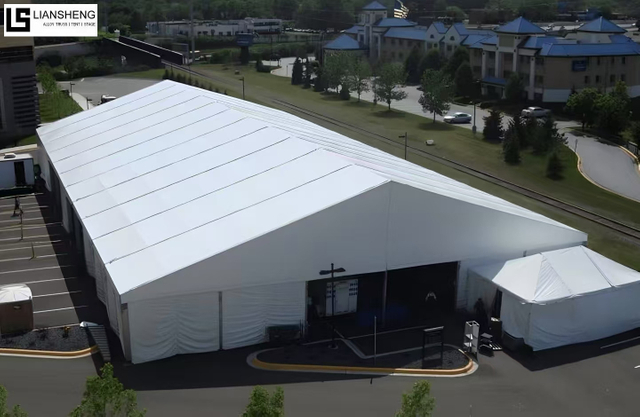 Harga Kilang Berkualiti Tinggi Aluminium Khemah Industri Khemah Gudang Khemah Penyimpanan Besar PVC