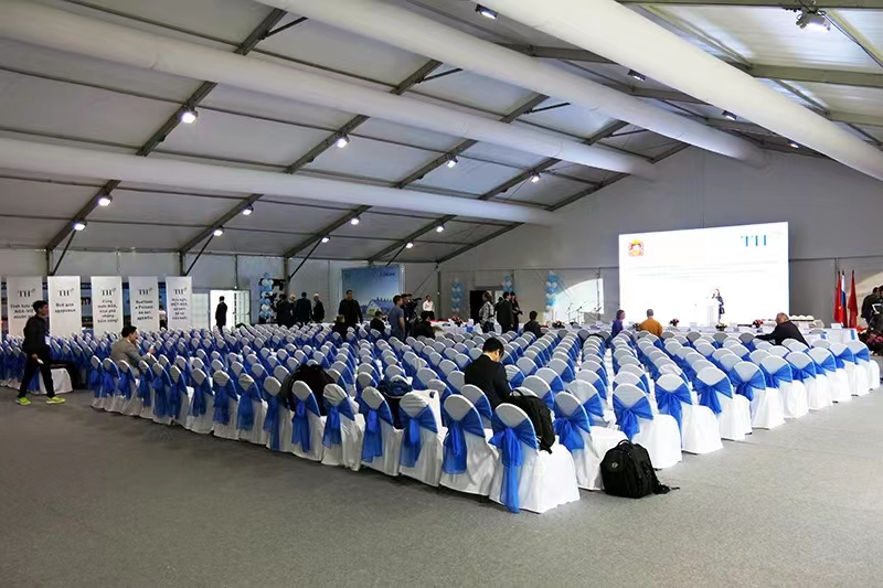 Khemah Pameran Khemah Besar Bingkai Aluminium Berkualiti Terbaik 