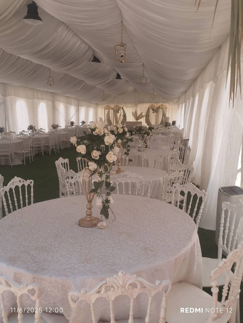 Khemah Marquee Perkahwinan PVC Lutsinar Untuk Acara Pesta Luaran