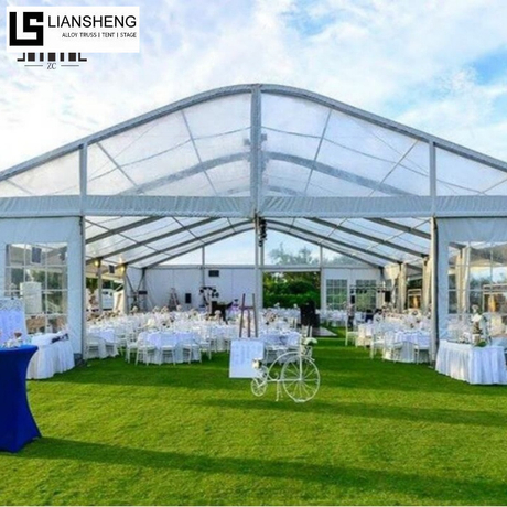 Khemah Bumbung Melengkung – Khemah Acara Rangka Aluminium