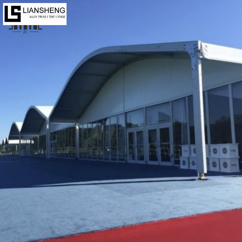 Khemah Bumbung Melengkung – Khemah Acara Rangka Aluminium